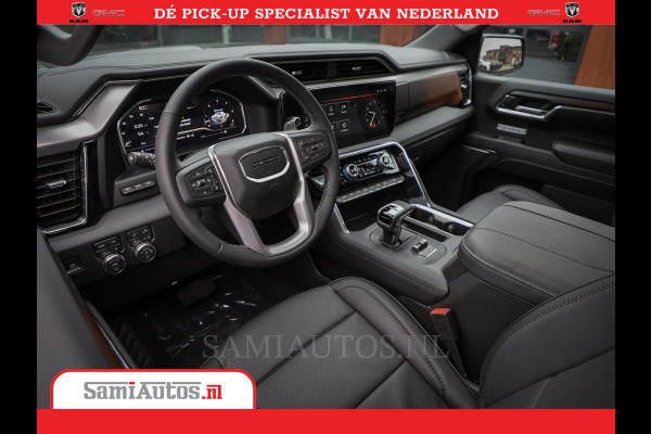 GMC Sierra DENALI 6,2 V8 Full Option | De Meest Luxe Pick-Up in zijn Klasse | Comfortabele Dubbele Cabine met Royale 5 Zitplaatsen | BPM vrij | Nu Leverbaar uit Voorraad | Voorraad Nr 434058