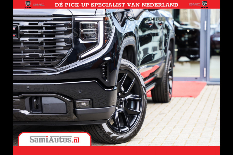 GMC Sierra DENALI 6,2 V8 Full Option | De Meest Luxe Pick-Up in zijn Klasse | Comfortabele Dubbele Cabine met Royale 5 Zitplaatsen | BPM vrij | Nu Leverbaar uit Voorraad | Voorraad Nr 434058