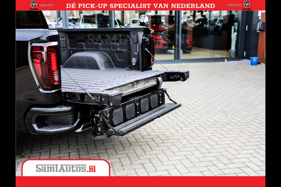 GMC Sierra DENALI 6,2 V8 Full Option | De Meest Luxe Pick-Up in zijn Klasse | Comfortabele Dubbele Cabine met Royale 5 Zitplaatsen | BPM vrij | Nu Leverbaar uit Voorraad | Voorraad Nr 434058