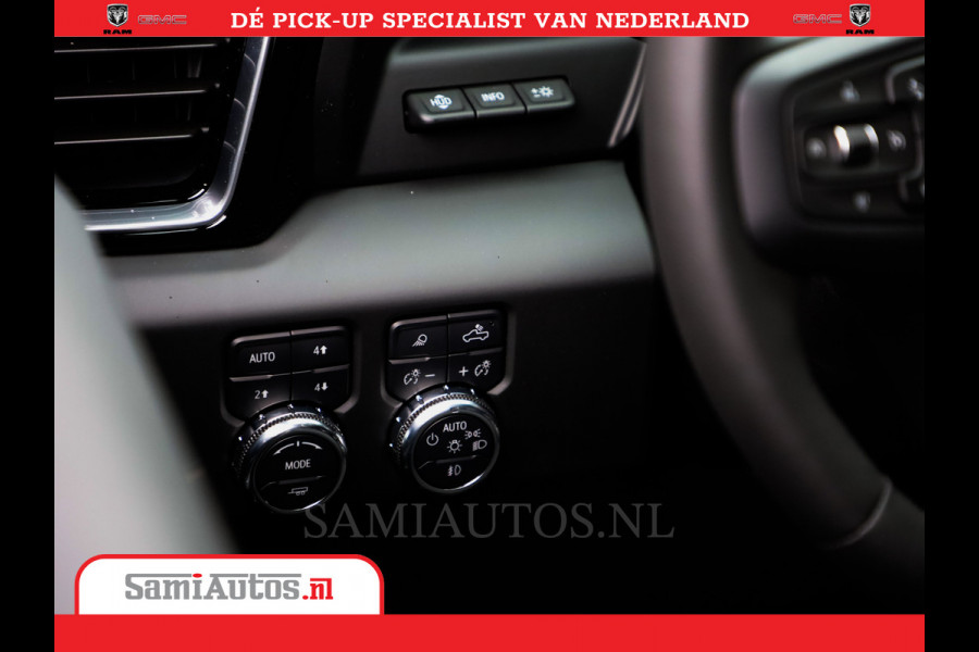 GMC Sierra DENALI 6,2 V8 Full Option | De Meest Luxe Pick-Up in zijn Klasse | Comfortabele Dubbele Cabine met Royale 5 Zitplaatsen | BPM vrij | Nu Leverbaar uit Voorraad | Voorraad Nr 434058