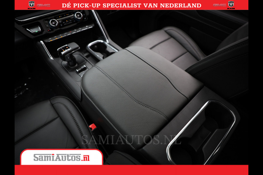 GMC Sierra DENALI 6,2 V8 Full Option | De Meest Luxe Pick-Up in zijn Klasse | Comfortabele Dubbele Cabine met Royale 5 Zitplaatsen | BPM vrij | Nu Leverbaar uit Voorraad | Voorraad Nr 434058