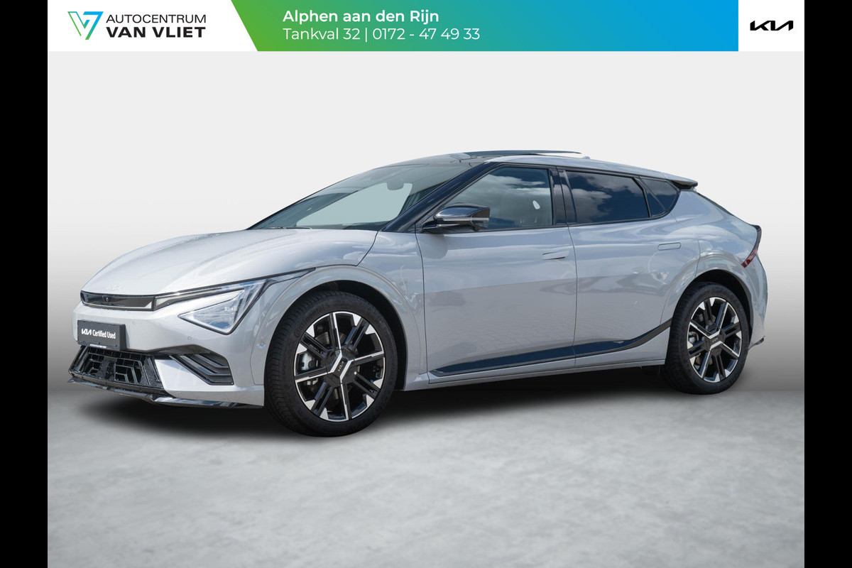 Kia Ev6 GT-Line 84.0 kWh | NIEUW MODEL | Stoelverwarming en -ventilatie | 20 inch velgen | 360° Camera | Meridian Surround | Digital Key 2.0 | Panoramadak | Aut. Kofferklep | ACTIE AANBIEDING Kia Ev6 GT-Line 84.0 kWh | NIEUW MODEL | Stoelverwarming en -ventilatie | 20 inch velgen | 360° Camera | Meridian Surround | Digital Key 2.0 | Panoramadak | Aut. Kofferklep | ACTIE AANBIEDING