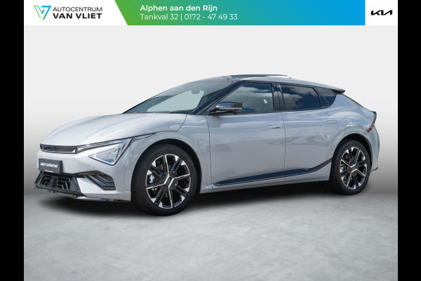 Kia Ev6 GT-Line 84.0 kWh | NIEUW MODEL | Stoelverwarming en -ventilatie | 20 inch velgen | 360° Camera | Meridian Surround | Digital Key 2.0 | Panoramadak | Aut. Kofferklep | ACTIE AANBIEDING