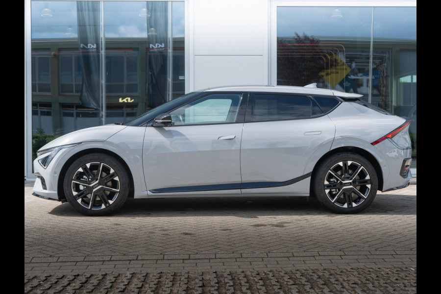 Kia Ev6 GT-Line 84.0 kWh | NIEUW MODEL | Stoelverwarming en -ventilatie | 20 inch velgen | 360° Camera | Meridian Surround | Digital Key 2.0 | Panoramadak | Aut. Kofferklep | ACTIE AANBIEDING