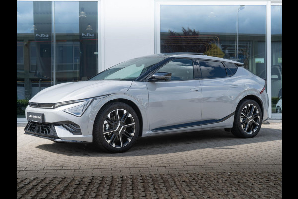 Kia Ev6 GT-Line 84.0 kWh | NIEUW MODEL | Stoelverwarming en -ventilatie | 20 inch velgen | 360° Camera | Meridian Surround | Digital Key 2.0 | Panoramadak | Aut. Kofferklep | ACTIE AANBIEDING
