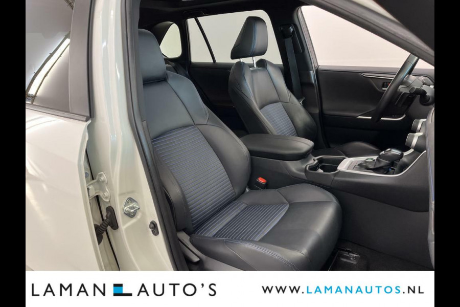 Toyota RAV4 2.5 Hybrid AWD 222pk Bi-Tone | Panoramadak Innovation Pack JBL CarPlay Halfleder ECC 18" LMV ACC 360 Camera BSM | Hybrid Voorsch