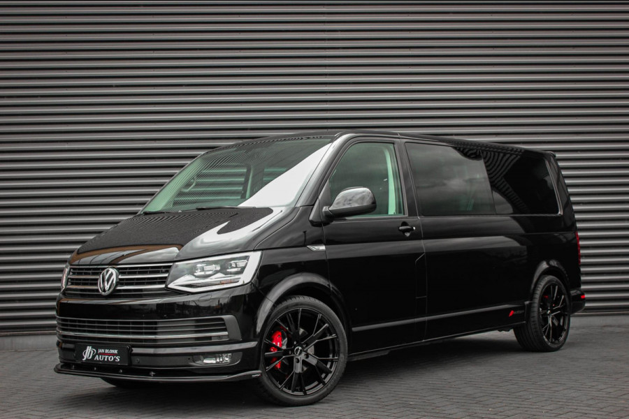 Volkswagen Transporter 2.0 TDI L2H1 DC 150PK JB- EDTION / LEDEREN BEKLEDING / TREKHAAK / APPLE CARPLAY / AIRCO / NAVIGATIE / FULL