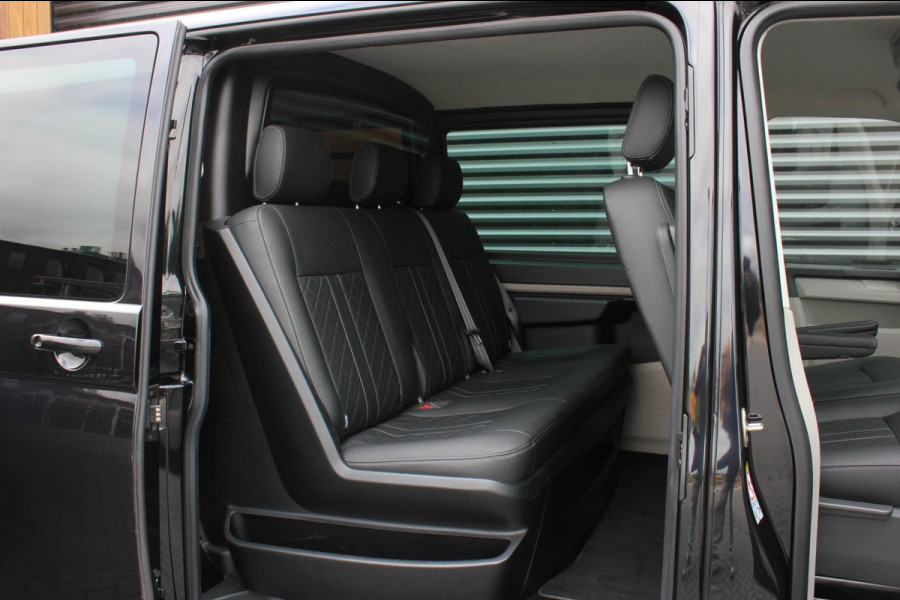 Volkswagen Transporter 2.0 TDI L2H1 DC 150PK JB- EDTION / LEDEREN BEKLEDING / TREKHAAK / APPLE CARPLAY / AIRCO / NAVIGATIE / FULL
