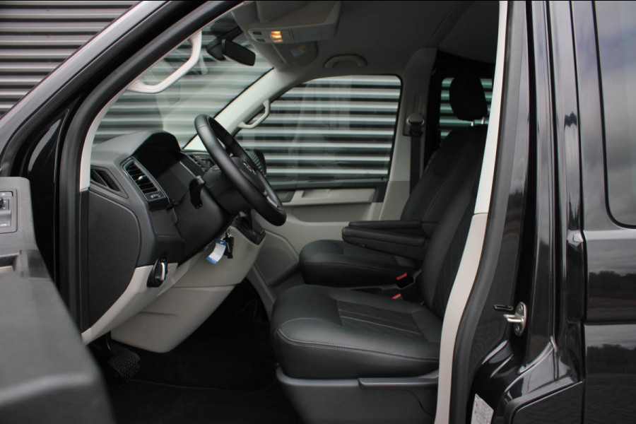 Volkswagen Transporter 2.0 TDI L2H1 DC 150PK JB- EDTION / LEDEREN BEKLEDING / TREKHAAK / APPLE CARPLAY / AIRCO / NAVIGATIE / FULL