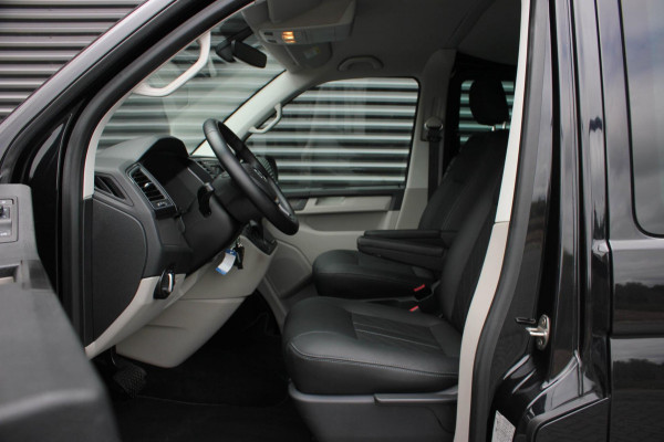 Volkswagen Transporter 2.0 TDI L2H1 DC 150PK JB- EDTION / LEDEREN BEKLEDING / TREKHAAK / APPLE CARPLAY / AIRCO / NAVIGATIE / FULL