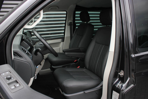 Volkswagen Transporter 2.0 TDI L2H1 DC 150PK JB- EDTION / LEDEREN BEKLEDING / TREKHAAK / APPLE CARPLAY / AIRCO / NAVIGATIE / FULL