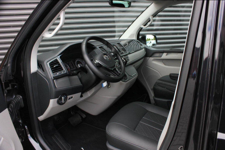 Volkswagen Transporter 2.0 TDI L2H1 DC 150PK JB- EDTION / LEDEREN BEKLEDING / TREKHAAK / APPLE CARPLAY / AIRCO / NAVIGATIE / FULL