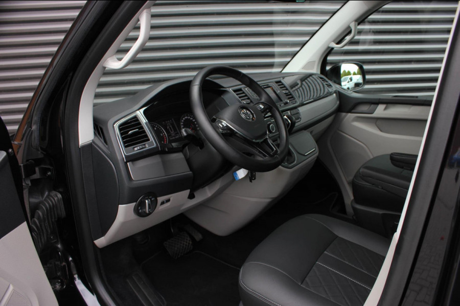 Volkswagen Transporter 2.0 TDI L2H1 DC 150PK JB- EDTION / LEDEREN BEKLEDING / TREKHAAK / APPLE CARPLAY / AIRCO / NAVIGATIE / FULL