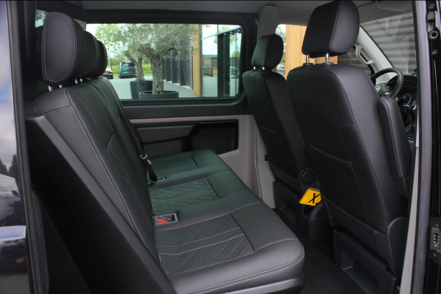 Volkswagen Transporter 2.0 TDI L2H1 DC 150PK JB- EDTION / LEDEREN BEKLEDING / TREKHAAK / APPLE CARPLAY / AIRCO / NAVIGATIE / FULL