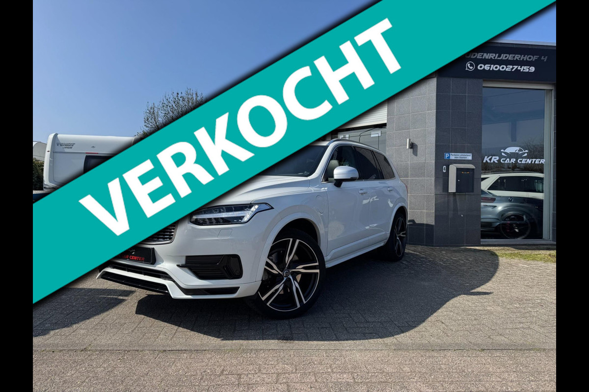 Volvo XC90 2.0 T8 Twin Engine AWD R-Design 7PRS B&W-PANO-360 Volvo XC90 2.0 T8 Twin Engine AWD R-Design 7PRS B&W-PANO-360