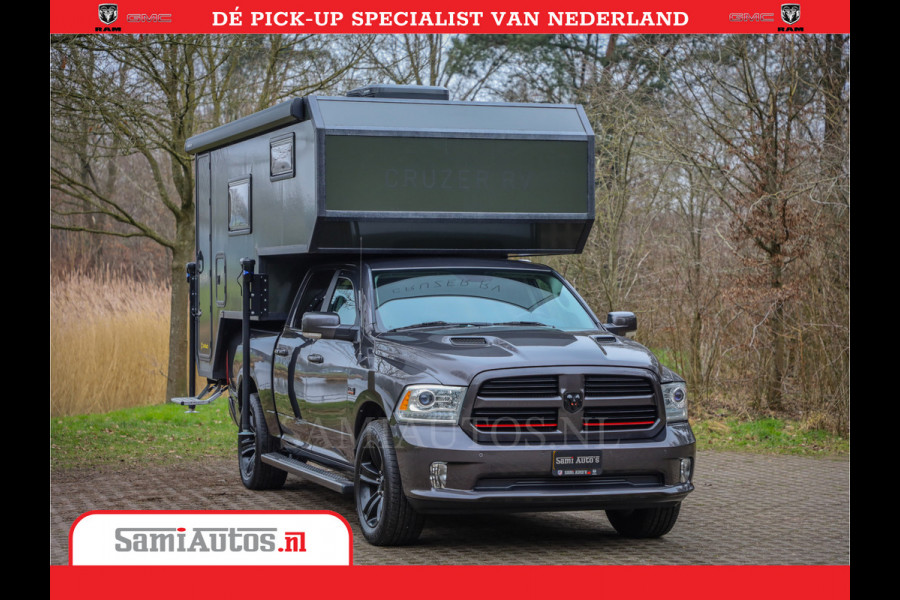 Dodge Ram 1500 CAMPER / AFZET UNIT | SHOWROOM MODEL | 4 PERSOONS | AIRCO | ZONNEPANEEL | VERWARMING | DOUCHE | WC | LUIFEL | 4 SLAAP PLAATSEN | Let Op: Investeer in deze unieke afzetunit camper en verdien direct!