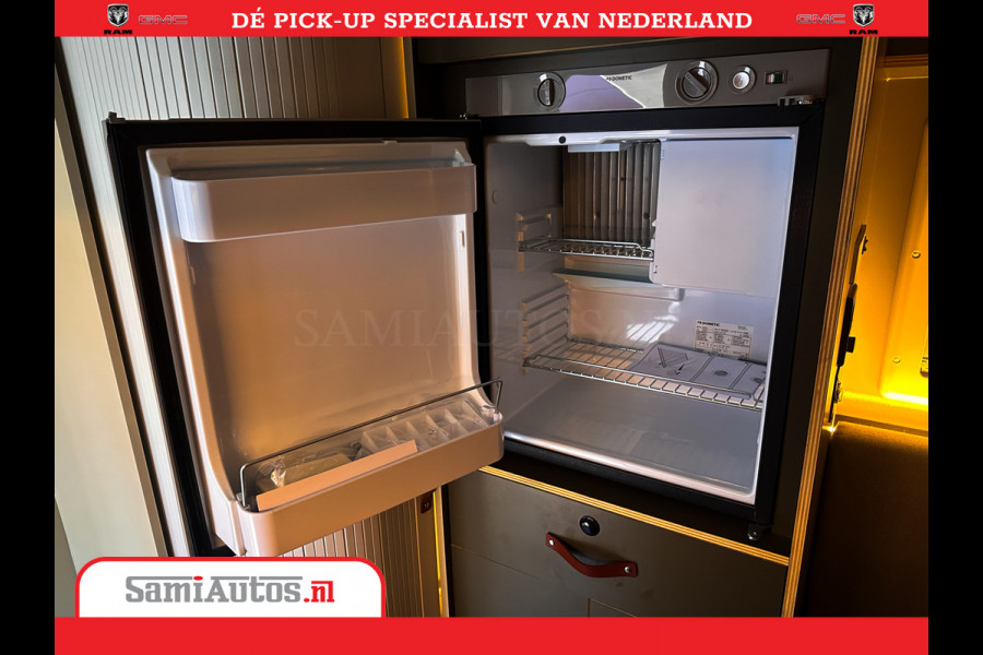 Dodge Ram 1500 CAMPER / AFZET UNIT | SHOWROOM MODEL | 4 PERSOONS | AIRCO | ZONNEPANEEL | VERWARMING | DOUCHE | WC | LUIFEL | 4 SLAAP PLAATSEN | Let Op: Investeer in deze unieke afzetunit camper en verdien direct!