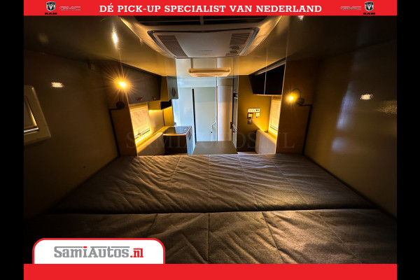 Dodge Ram 1500 CAMPER / AFZET UNIT | SHOWROOM MODEL | 4 PERSOONS | AIRCO | ZONNEPANEEL | VERWARMING | DOUCHE | WC | LUIFEL | 4 SLAAP PLAATSEN | Let Op: Investeer in deze unieke afzetunit camper en verdien direct!