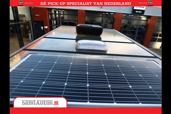 Dodge Ram 1500 CAMPER / AFZET UNIT | SHOWROOM MODEL | 4 PERSOONS | AIRCO | ZONNEPANEEL | VERWARMING | DOUCHE | WC | LUIFEL | 4 SLAAP PLAATSEN | Let Op: Investeer in deze unieke afzetunit camper en verdien direct!