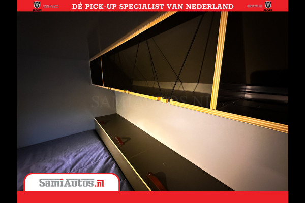 Dodge Ram 1500 CAMPER / AFZET UNIT | SHOWROOM MODEL | 4 PERSOONS | AIRCO | ZONNEPANEEL | VERWARMING | DOUCHE | WC | LUIFEL | 4 SLAAP PLAATSEN | Let Op: Investeer in deze unieke afzetunit camper en verdien direct!