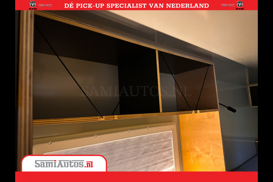 Dodge Ram 1500 CAMPER / AFZET UNIT | SHOWROOM MODEL | 4 PERSOONS | AIRCO | ZONNEPANEEL | VERWARMING | DOUCHE | WC | LUIFEL | 4 SLAAP PLAATSEN | Let Op: Investeer in deze unieke afzetunit camper en verdien direct!