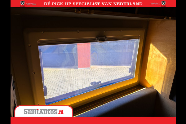 Dodge Ram 1500 CAMPER / AFZET UNIT | SHOWROOM MODEL | 4 PERSOONS | AIRCO | ZONNEPANEEL | VERWARMING | DOUCHE | WC | LUIFEL | 4 SLAAP PLAATSEN | Let Op: Investeer in deze unieke afzetunit camper en verdien direct!