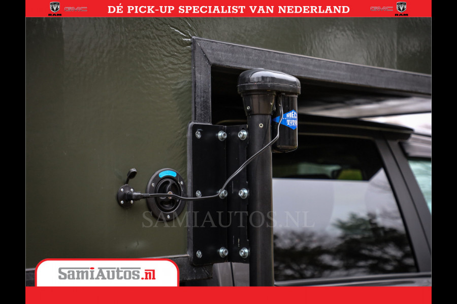 Dodge Ram 1500 CAMPER / AFZET UNIT | SHOWROOM MODEL | 4 PERSOONS | AIRCO | ZONNEPANEEL | VERWARMING | DOUCHE | WC | LUIFEL | 4 SLAAP PLAATSEN | Let Op: Investeer in deze unieke afzetunit camper en verdien direct!