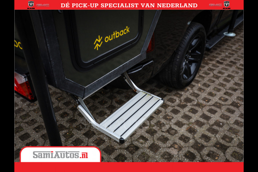 Dodge Ram 1500 CAMPER / AFZET UNIT | SHOWROOM MODEL | 4 PERSOONS | AIRCO | ZONNEPANEEL | VERWARMING | DOUCHE | WC | LUIFEL | 4 SLAAP PLAATSEN | Let Op: Investeer in deze unieke afzetunit camper en verdien direct!