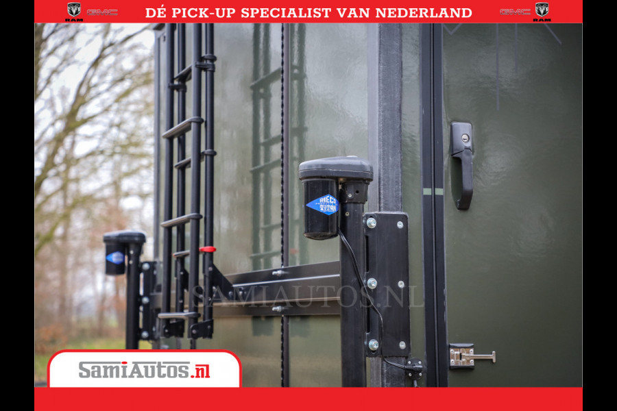 Dodge Ram 1500 CAMPER / AFZET UNIT | SHOWROOM MODEL | 4 PERSOONS | AIRCO | ZONNEPANEEL | VERWARMING | DOUCHE | WC | LUIFEL | 4 SLAAP PLAATSEN | Let Op: Investeer in deze unieke afzetunit camper en verdien direct!
