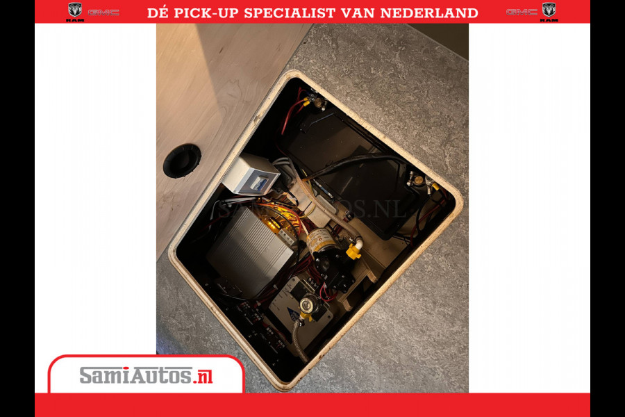 Dodge Ram 1500 CAMPER / AFZET UNIT | SHOWROOM MODEL | 4 PERSOONS | AIRCO | ZONNEPANEEL | VERWARMING | DOUCHE | WC | LUIFEL | 4 SLAAP PLAATSEN | Let Op: Investeer in deze unieke afzetunit camper en verdien direct!