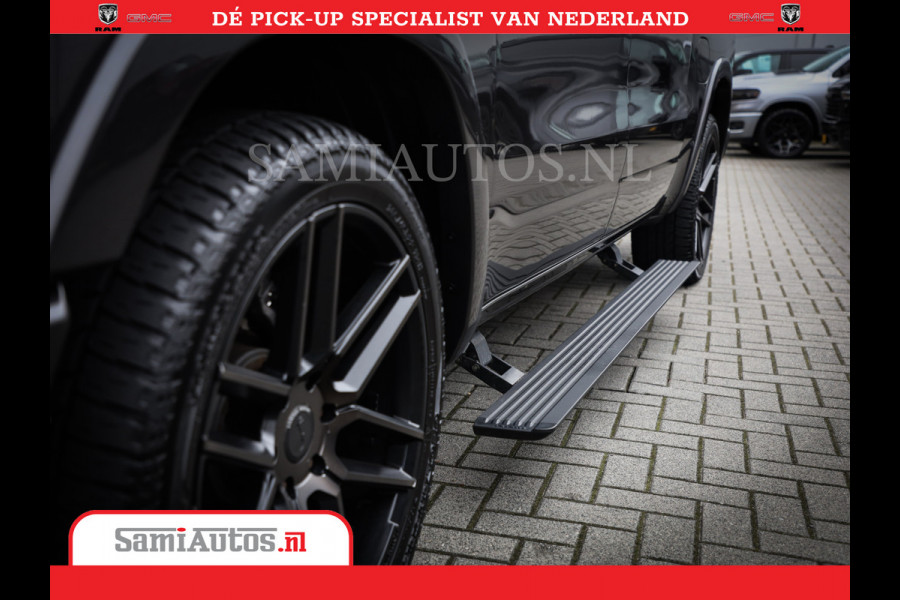 Dodge Ram 1500 SPORT | BOM VOL | 402PK HEMI 5,7 V8 | LUCHTVERING | BED SLIDE | PANO | ADAPTIVE CRUISE | 360 CAMERA | EN VEEL MEER | DUBBELE CABINE | 5 PERSOONS | LAGE KM STAND | GRANITE |