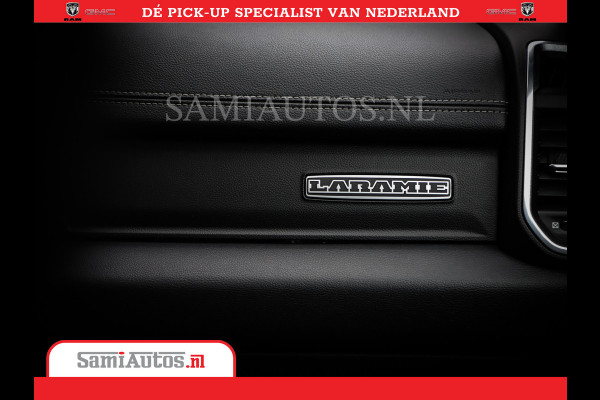 Dodge Ram 1500 SPORT | BOM VOL | 402PK HEMI 5,7 V8 | LUCHTVERING | BED SLIDE | PANO | ADAPTIVE CRUISE | 360 CAMERA | EN VEEL MEER | DUBBELE CABINE | 5 PERSOONS | LAGE KM STAND | GRANITE |