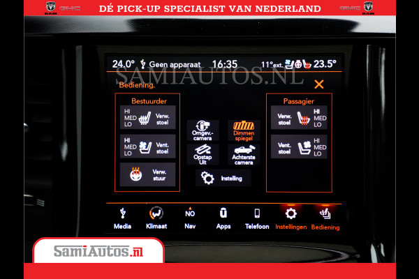 Dodge Ram 1500 SPORT | BOM VOL | 402PK HEMI 5,7 V8 | LUCHTVERING | BED SLIDE | PANO | ADAPTIVE CRUISE | 360 CAMERA | EN VEEL MEER | DUBBELE CABINE | 5 PERSOONS | LAGE KM STAND | GRANITE |