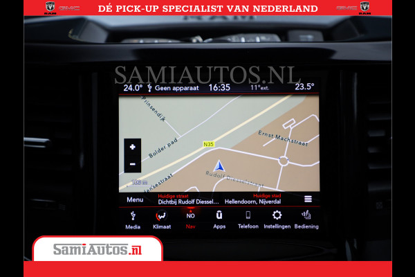 Dodge Ram 1500 SPORT | BOM VOL | 402PK HEMI 5,7 V8 | LUCHTVERING | BED SLIDE | PANO | ADAPTIVE CRUISE | 360 CAMERA | EN VEEL MEER | DUBBELE CABINE | 5 PERSOONS | LAGE KM STAND | GRANITE |