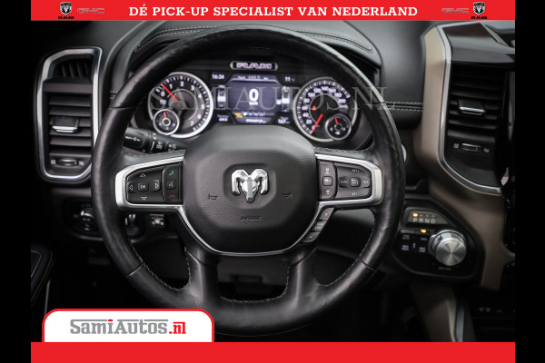 Dodge Ram 1500 SPORT | BOM VOL | 402PK HEMI 5,7 V8 | LUCHTVERING | BED SLIDE | PANO | ADAPTIVE CRUISE | 360 CAMERA | EN VEEL MEER | DUBBELE CABINE | 5 PERSOONS | LAGE KM STAND | GRANITE |