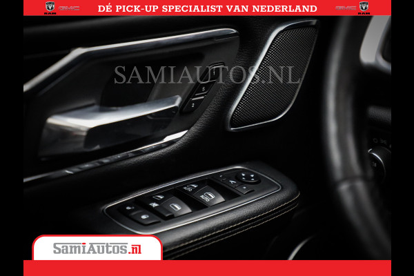 Dodge Ram 1500 SPORT | BOM VOL | 402PK HEMI 5,7 V8 | LUCHTVERING | BED SLIDE | PANO | ADAPTIVE CRUISE | 360 CAMERA | EN VEEL MEER | DUBBELE CABINE | 5 PERSOONS | LAGE KM STAND | GRANITE |