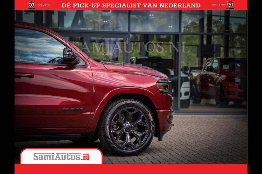 Dodge Ram 1500 Limited Night V8 5.7 Hemi | Beschikt Over Alle Opties | Comfortabele Dubbele Cabine met Royale 5 Zitplaatsen |