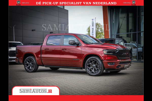 Dodge Ram 1500 Limited Night V8 5.7 Hemi | Beschikt Over Alle Opties | Comfortabele Dubbele Cabine met Royale 5 Zitplaatsen |