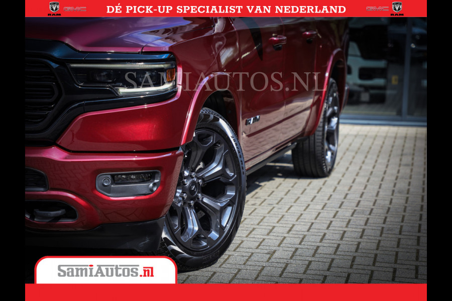 Dodge Ram 1500 Limited Night V8 5.7 Hemi | Beschikt Over Alle Opties | Comfortabele Dubbele Cabine met Royale 5 Zitplaatsen |