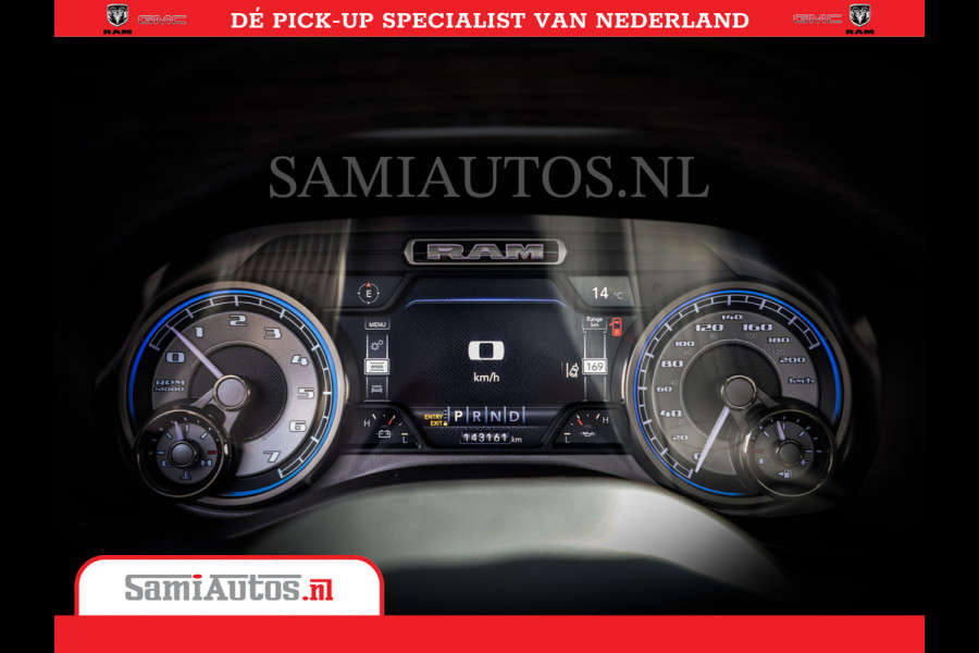 Dodge Ram 1500 Limited Night V8 5.7 Hemi | Beschikt Over Alle Opties | Comfortabele Dubbele Cabine met Royale 5 Zitplaatsen |