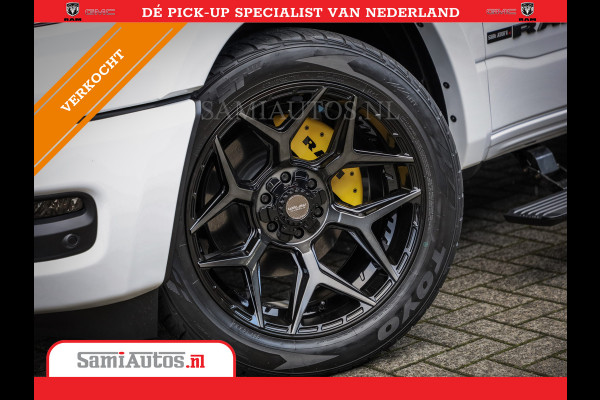 Dodge Ram 1500 LIMITED NIGHT H.O 540PK 706 Nm | XB9 | MASSAGE | BOM VOL | PW7 WHITE | CREW CAB | DUBBELE CABINE | GRIJSKENTEKEN | DE MEEST LUXUEUZE en BEGEERDE Pick-up VOORRAAD NR 2305 - 8549