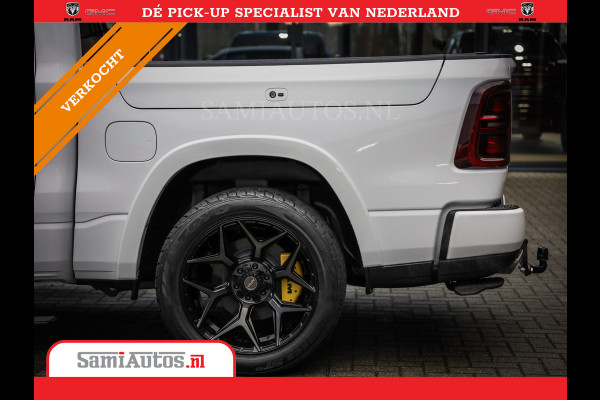 Dodge Ram 1500 LIMITED NIGHT H.O 540PK 706 Nm | XB9 | MASSAGE | BOM VOL | PW7 WHITE | CREW CAB | DUBBELE CABINE | GRIJSKENTEKEN | DE MEEST LUXUEUZE en BEGEERDE Pick-up VOORRAAD NR 2305 - 8549
