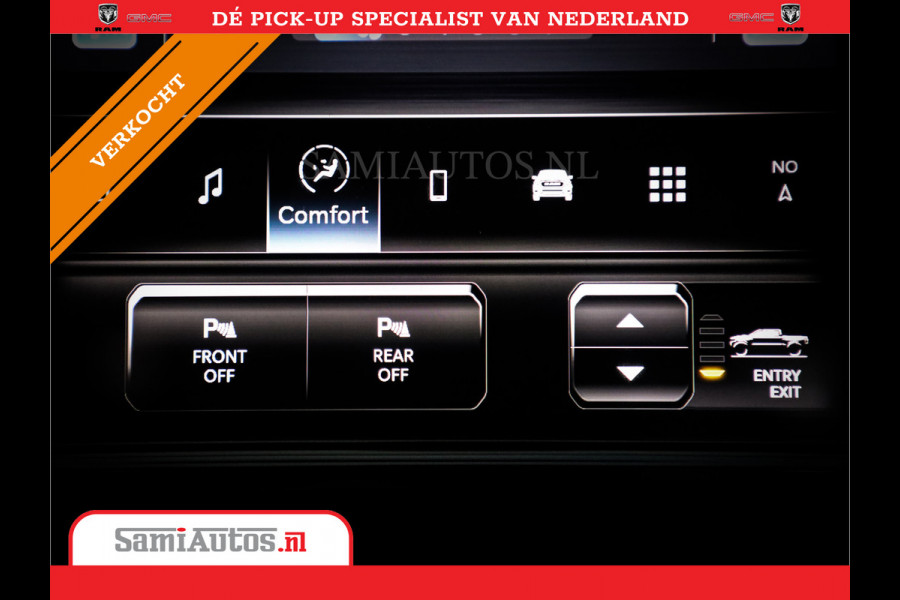 Dodge Ram 1500 LIMITED NIGHT H.O 540PK 706 Nm | XB9 | MASSAGE | BOM VOL | PW7 WHITE | CREW CAB | DUBBELE CABINE | GRIJSKENTEKEN | DE MEEST LUXUEUZE en BEGEERDE Pick-up VOORRAAD NR 2305 - 8549