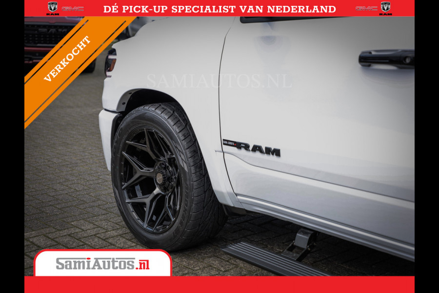 Dodge Ram 1500 LIMITED NIGHT H.O 540PK 706 Nm | XB9 | MASSAGE | BOM VOL | PW7 WHITE | CREW CAB | DUBBELE CABINE | GRIJSKENTEKEN | DE MEEST LUXUEUZE en BEGEERDE Pick-up VOORRAAD NR 2305 - 8549