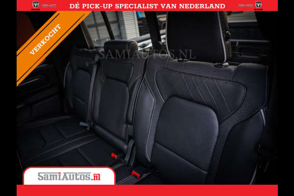 Dodge Ram 1500 LIMITED NIGHT H.O 540PK 706 Nm | XB9 | MASSAGE | BOM VOL | PW7 WHITE | CREW CAB | DUBBELE CABINE | GRIJSKENTEKEN | DE MEEST LUXUEUZE en BEGEERDE Pick-up VOORRAAD NR 2305 - 8549