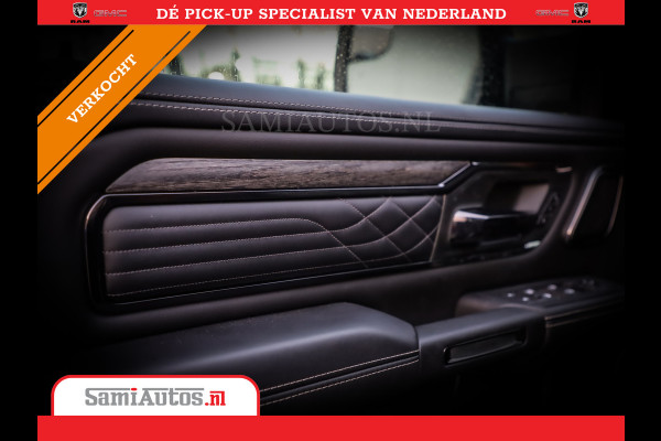 Dodge Ram 1500 LIMITED NIGHT H.O 540PK 706 Nm | XB9 | MASSAGE | BOM VOL | PW7 WHITE | CREW CAB | DUBBELE CABINE | GRIJSKENTEKEN | DE MEEST LUXUEUZE en BEGEERDE Pick-up VOORRAAD NR 2305 - 8549