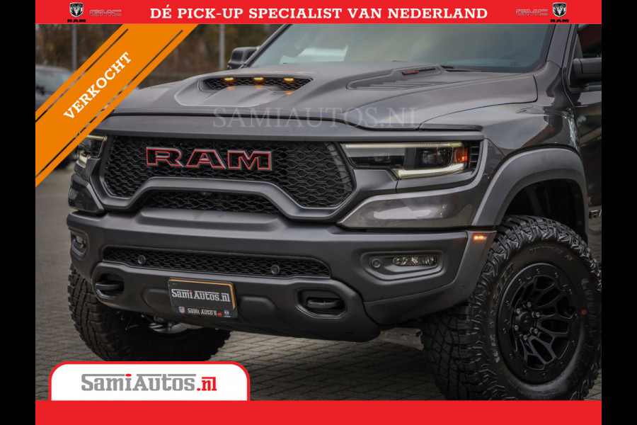 Dodge Ram 1500 TRX | 6.2 V8 712PK HELLCAT | BOM VOL | CARBON | GRANITE | ALL-IN PRIJS | CREW CAB | GRIJSKENTEKEN | 5 PERSOONS | DC | DUBBELE CABINE | VOORRAAD NR 2088 - 4151
