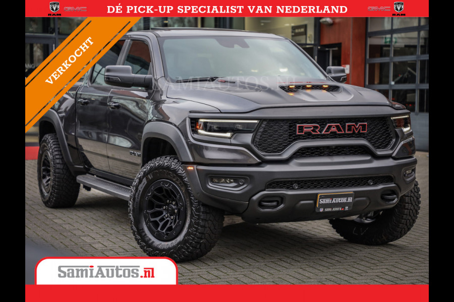 Dodge Ram 1500 TRX | 6.2 V8 712PK HELLCAT | BOM VOL | CARBON | GRANITE | ALL-IN PRIJS | CREW CAB | GRIJSKENTEKEN | 5 PERSOONS | DC | DUBBELE CABINE | VOORRAAD NR 2088 - 4151