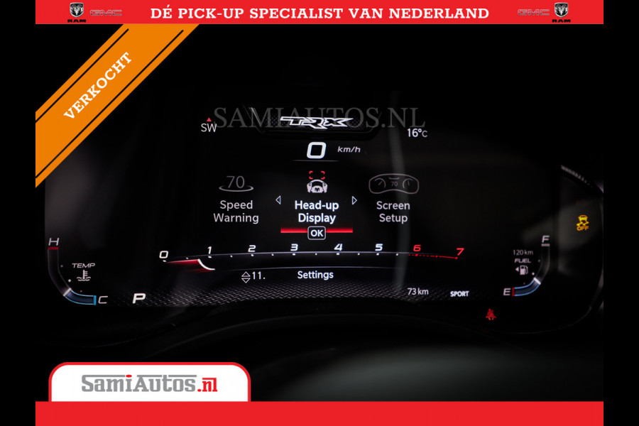 Dodge Ram 1500 TRX | 6.2 V8 712PK HELLCAT | BOM VOL | CARBON | GRANITE | ALL-IN PRIJS | CREW CAB | GRIJSKENTEKEN | 5 PERSOONS | DC | DUBBELE CABINE | VOORRAAD NR 2088 - 4151
