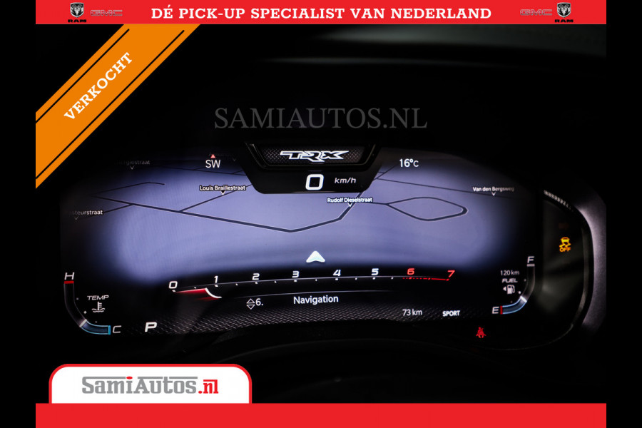 Dodge Ram 1500 TRX | 6.2 V8 712PK HELLCAT | BOM VOL | CARBON | GRANITE | ALL-IN PRIJS | CREW CAB | GRIJSKENTEKEN | 5 PERSOONS | DC | DUBBELE CABINE | VOORRAAD NR 2088 - 4151
